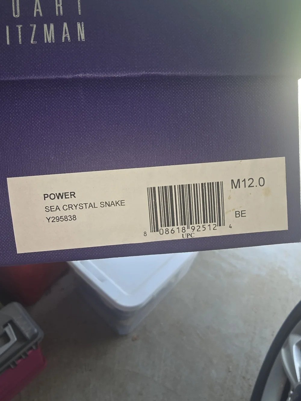 NEW Stuart Weitzman Snake Heels In Box - Picture 6 of 7